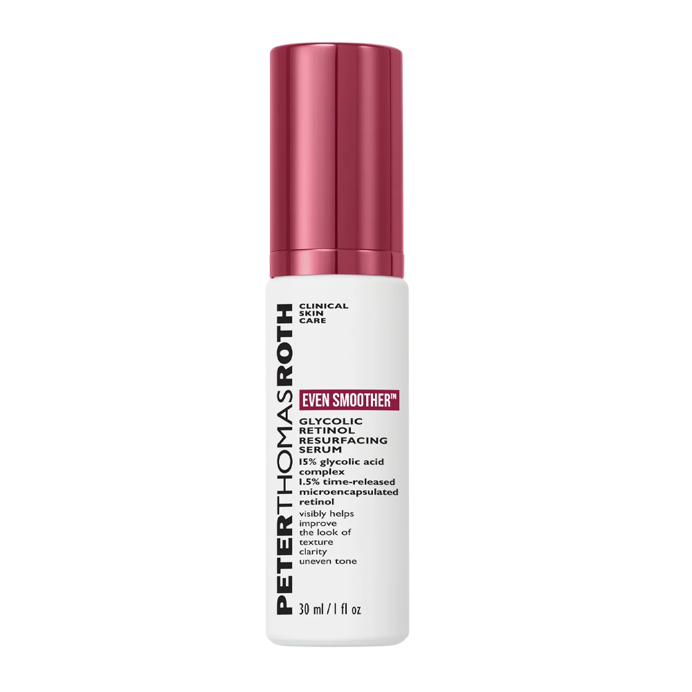 Peter Thomas Roth Even Smoother™ Glycolic Retinol Resurfacing Serum 30ml - Відновлююча сироватка для обличчя з ретинолом та гліколевою кислотою Peter Thomas Roth Even Smoother™ Glycolic Retinol Resurfacing Serum 30ml - Відновлююча сироватка для обличчя з ретинолом та гліколевою кислотою